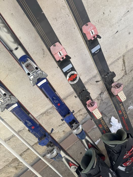 Лижі Дешево  , лижне взуття Salomon , лижні палиці