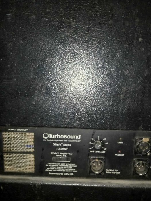 P.A ACTIVE turbosound Q light 425 sp + Tops Kx30 !!! Melhor oferta !!!
