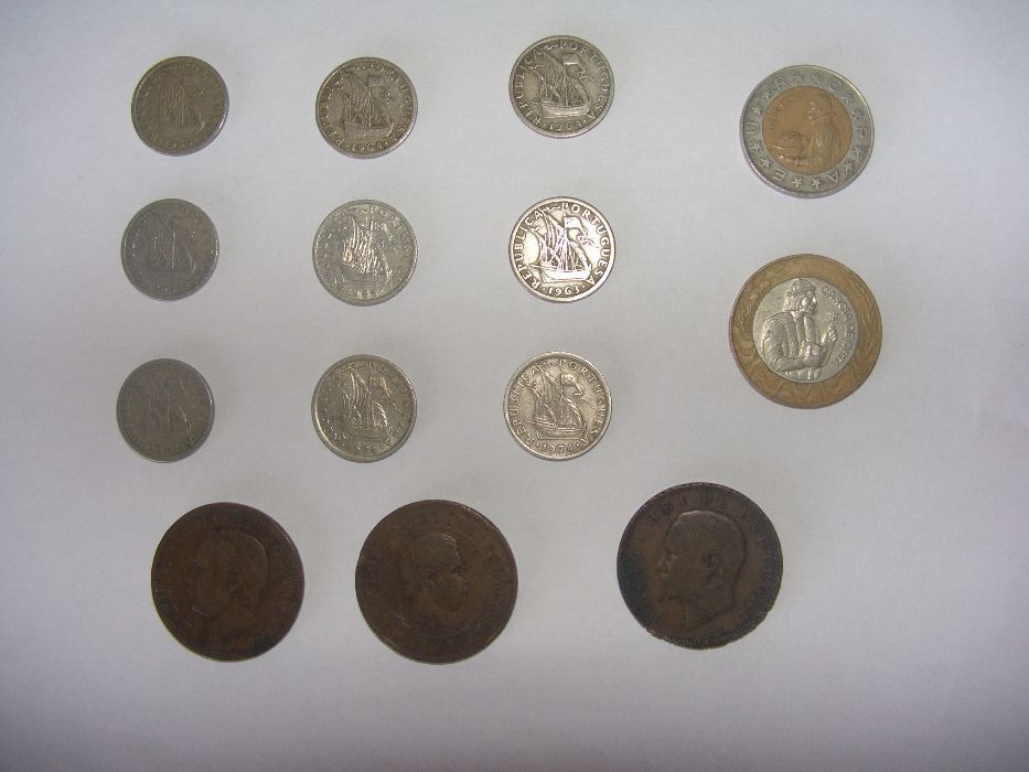 14 moedas do Portugal