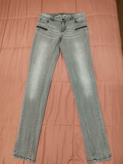 Calças de ganga cinza n.38