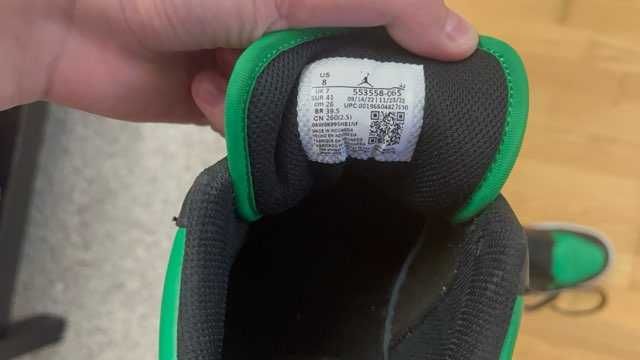 Buty NIKE JORDAN 1 Low Lucky Green