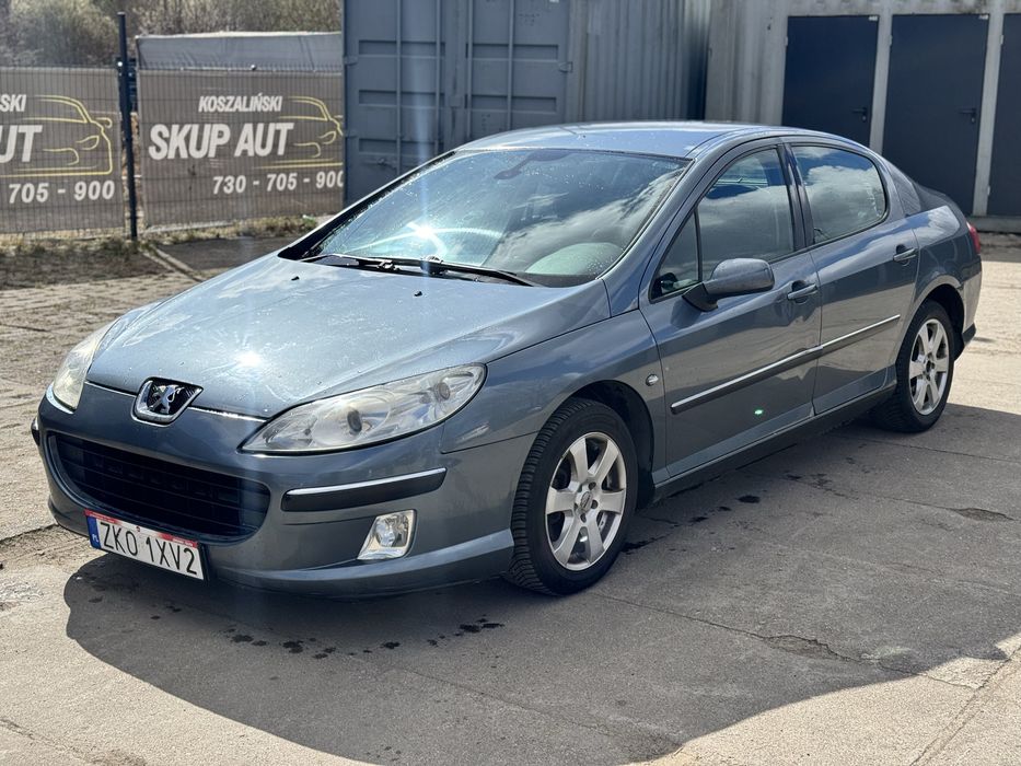 Peugeot 407 2.0 diesel 2005 rok 285.000km Klimatyzacja Hak Sprawny