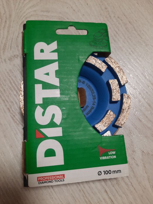 Фреза алмазная Distar DGS-S 100/22,23 для шлифования бетона диск