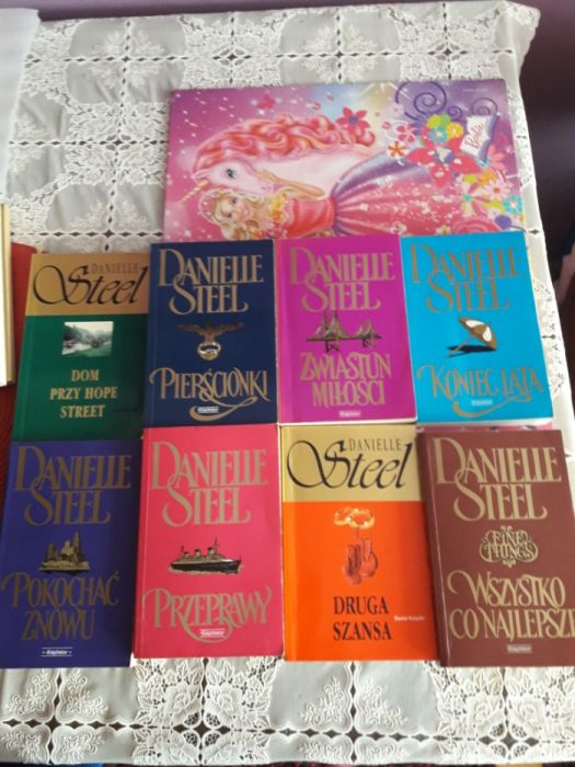 Książki Danielle Steel i inne