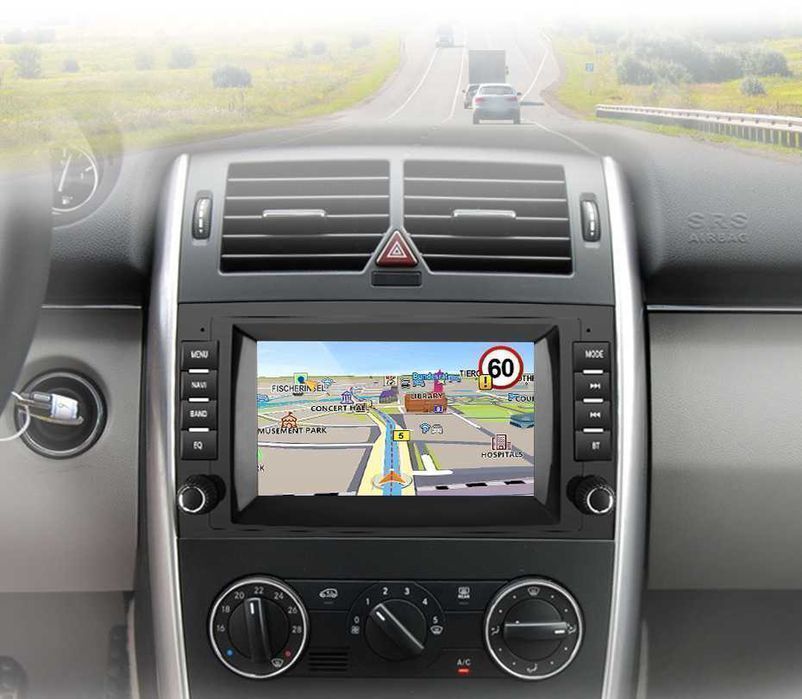 Radio 7" Android CarPlay Navi Mercedes B200 Sprinter Viano Vito PL