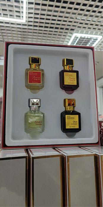 baccarat perfumy zestaw idelany na prezent walentynkowy