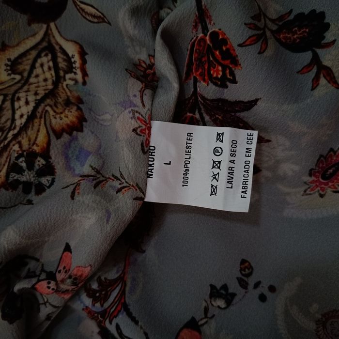 Sobretudo, casaco Nakuro preto de pelo sintético, novo