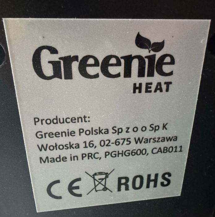 Panel grzewczy na podczewień Greenie Heat WIFI Pilot 55/100cm