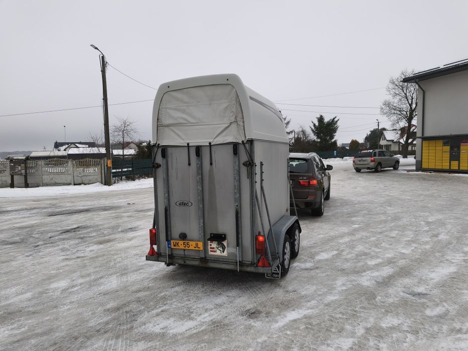Przyczepa konna dla koni na 1.5 konia Atec 2004r 1200DMC