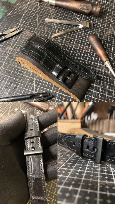 Ремінці для годинники ручної роботи. Ремешки для часов ручной работы