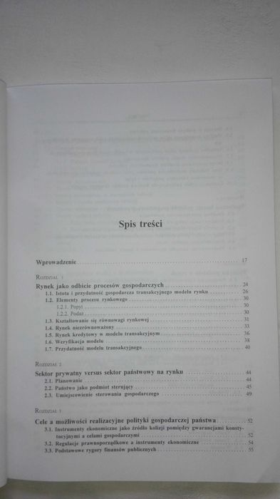 Procesy alokacji w nowoczesnej gospodarce, 1996 NOWA Stan Magazow 5 zł