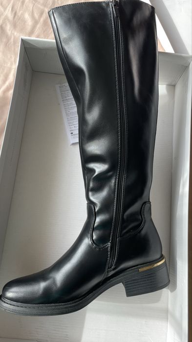 Сапоги зимние высокие