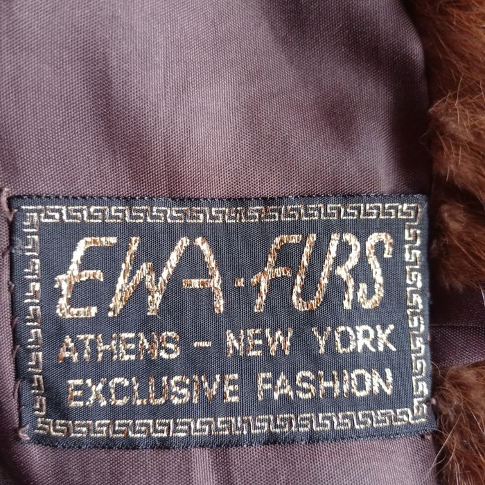 futro z norek NEW YORK norki L-XL