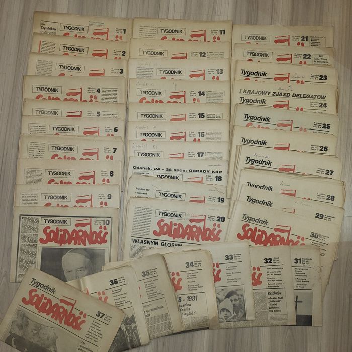 Tygodnik "Solidarność " komplet