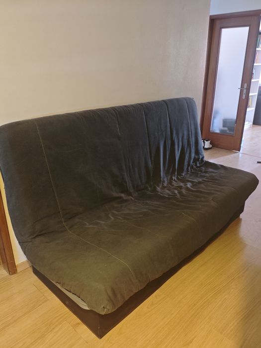Sofá-cama de 3 lugares com arrumação