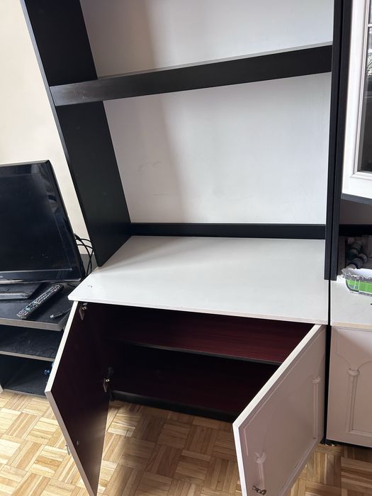 Pojemna Meblościanka 3,6 m | Szafa 90 cm | Witryna | Barek