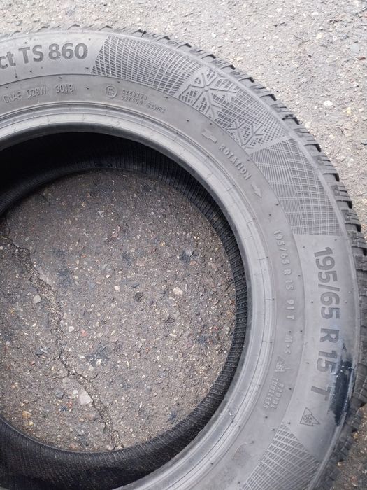 195.65.15 Zimowe Continental montaż