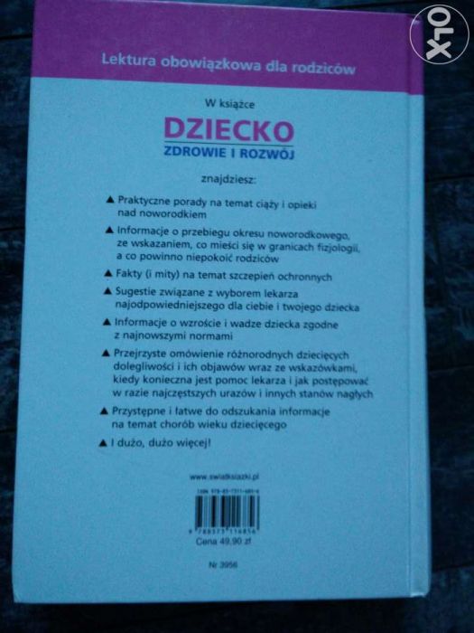 Książka vademecum poradnik Dziecko zdrowie rozwój ciąża macierzyństwo