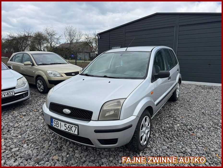 Ford Fusion 2007 r 1.4 KLIMA Opony Zimowe Brak Korozji Bardzo Ładne Auto