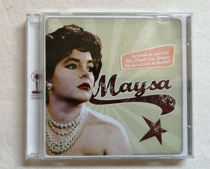 3 CDs cantora Maysa