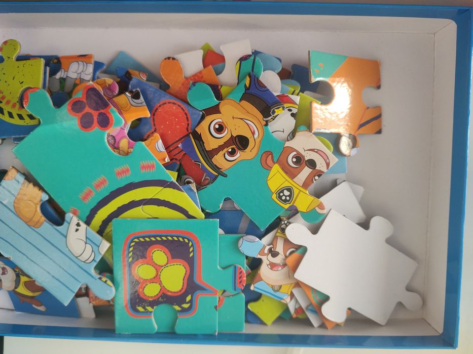 PSI PATROL puzzle układanka 4 obrazki 12, 16, 20, 24