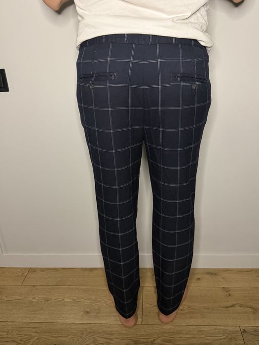 Штани чоловічі, брюки темно-сині House