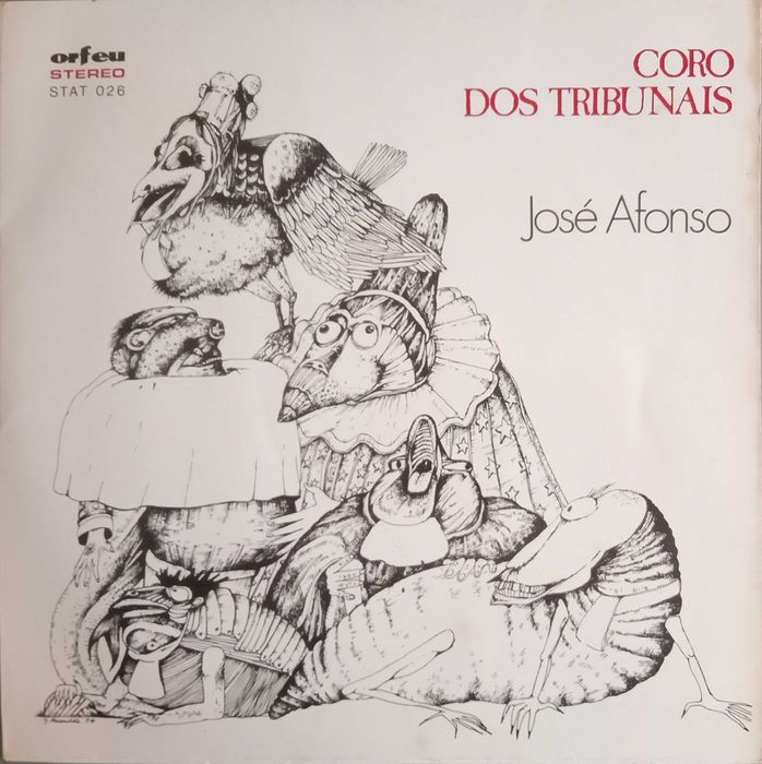 José Afonso	- - - - -		Coro dos Tribunais	- - - - -	LP