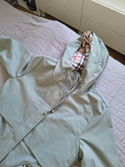 Kurtka damska parka jasny khaki M