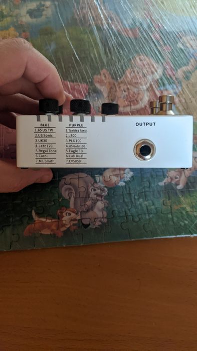 Педаль Mooer Preamp x2