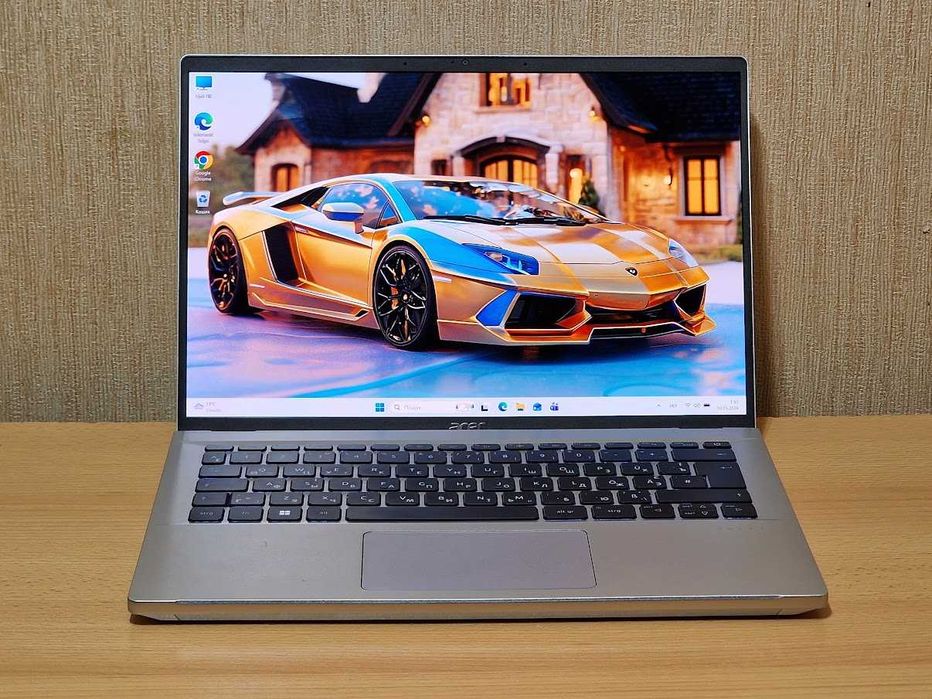 Ультра компактний сучасний ноутбук Acer Swift Go 14 AMD Ryzen 5 7640U 14" OLED 90 Гц, (2880x1800) 2К, RAM 16Gb DDR5 6400Mz SSD 512Gb Батарея 12 годин