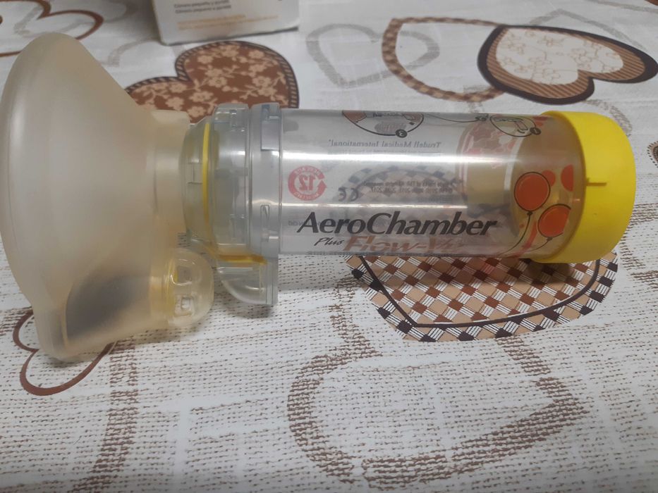 Aero chamber plus bomba para asma