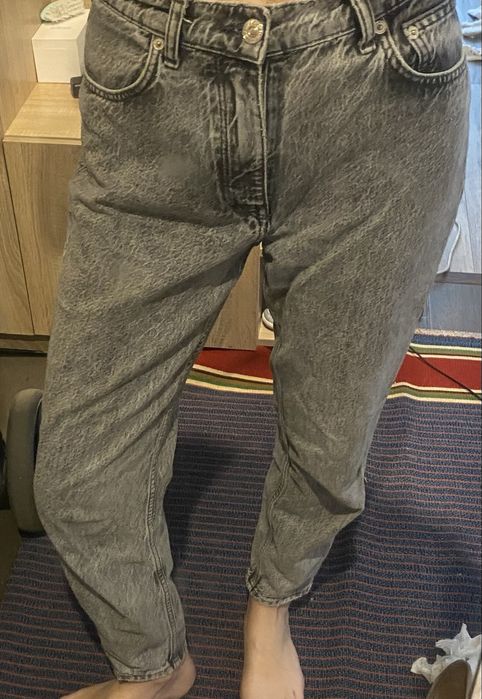 Джинси Zara Mango H&M чорні,сині М,Л 36-38.Mom,прямі,кльош