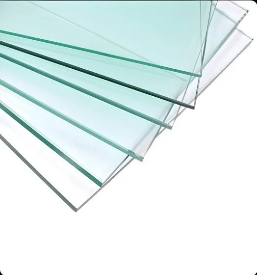 Стекло оконное листовое новое. Дверь межкомнатная. Белая