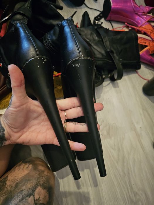 Kozaki pleaser 38 20cm pole dance exotic