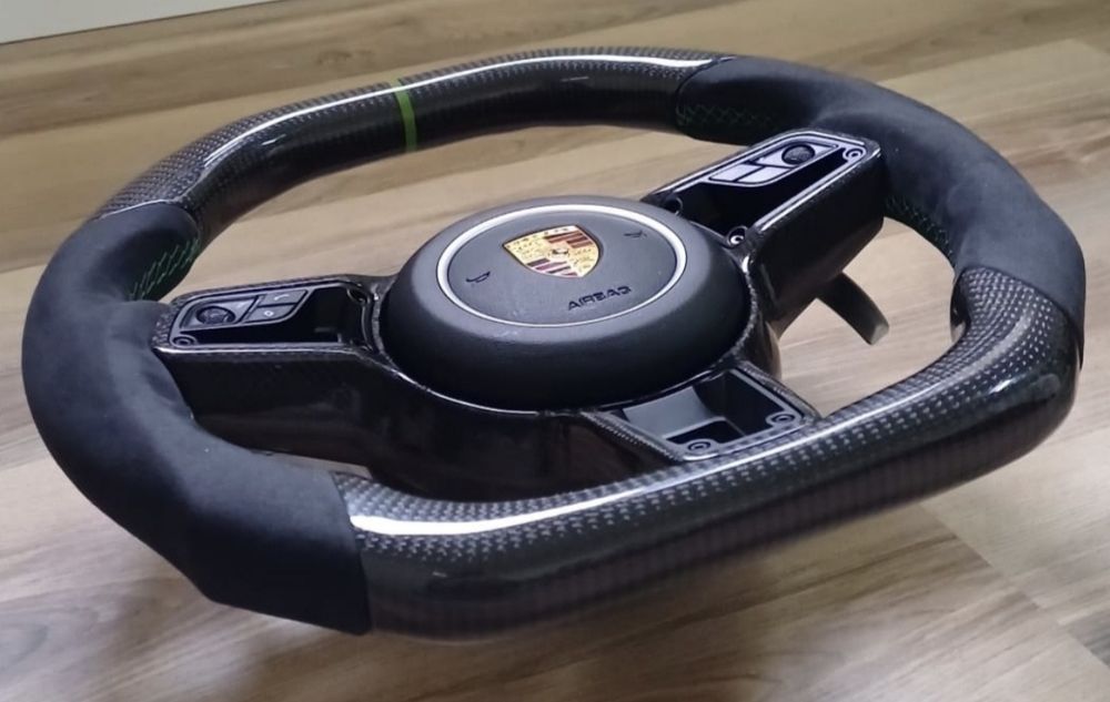 Volante Porsche 911 991 PDK Carbono + Alcantara Personalizado