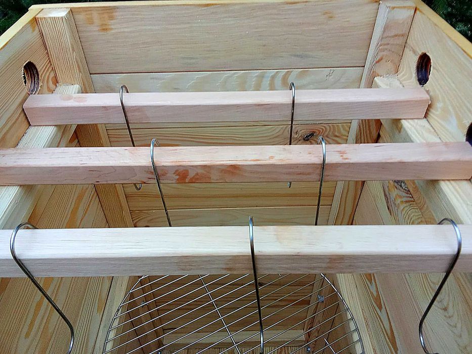 Wędzarnia drewniana – polskiej produkcji 150x55x50cm
