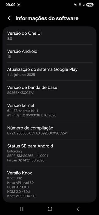 Samsung S24+ 12/512 - Laranja - Como Novo