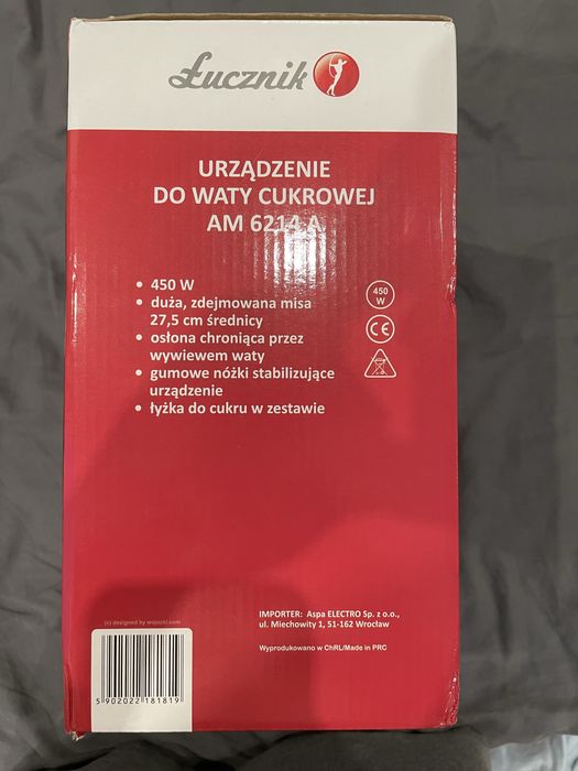 Maszyna do waty cukrowej