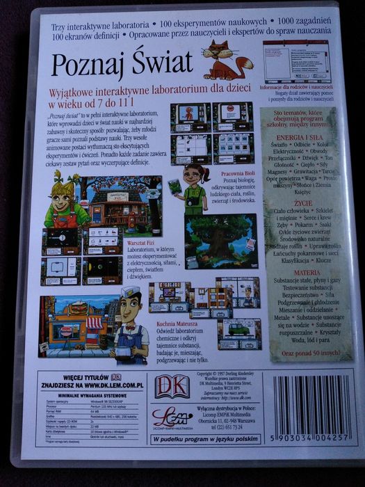 Poznaj świat interaktywne laboratorium na PC