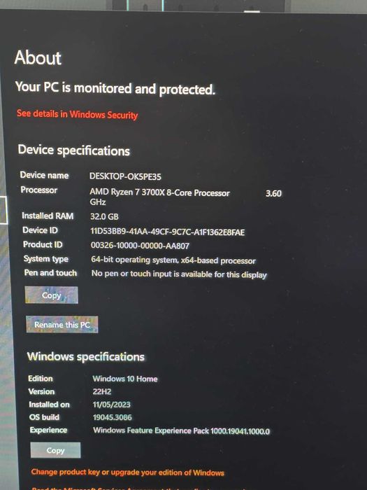 Computer - Nvidia 1060, Ryzen 3700x, 32GB Ram, 2TB SSD