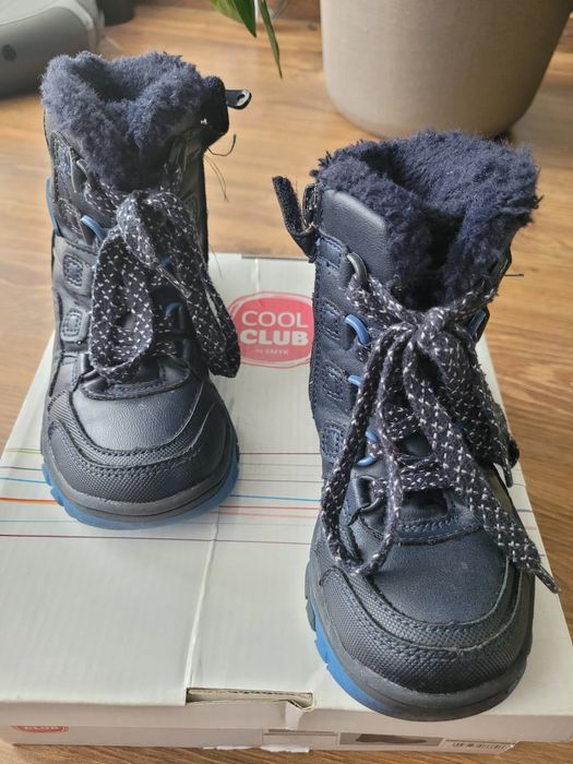 Buty kozaki chłopięce na zimę rozmiar 28