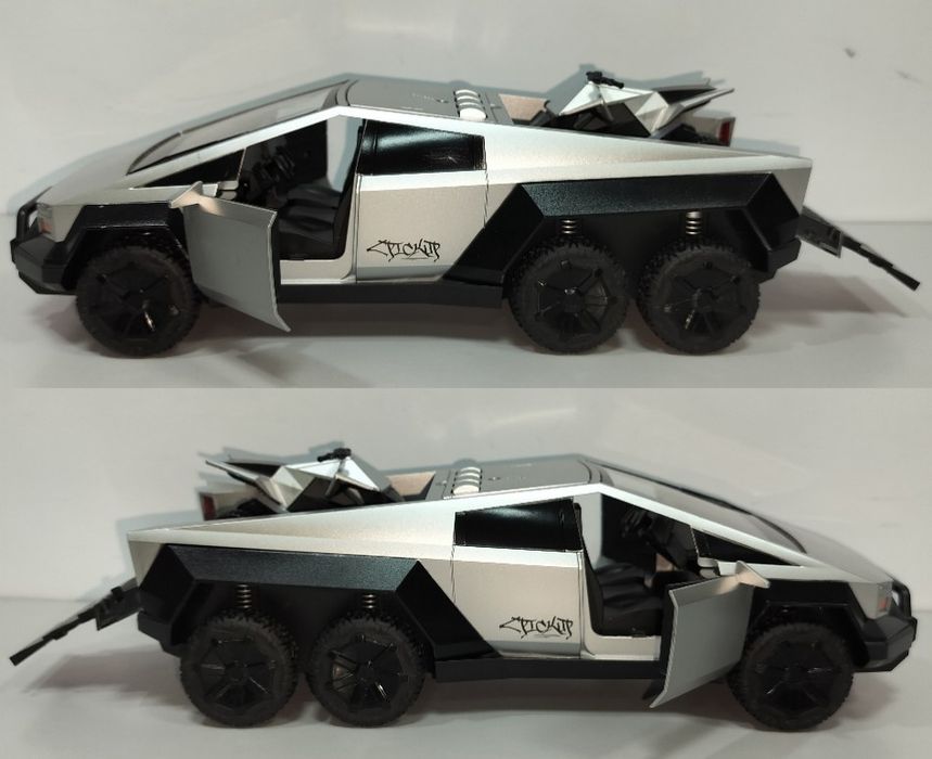 Tesla Cybertruck детская пластиковая модель 31 см Звук Свет