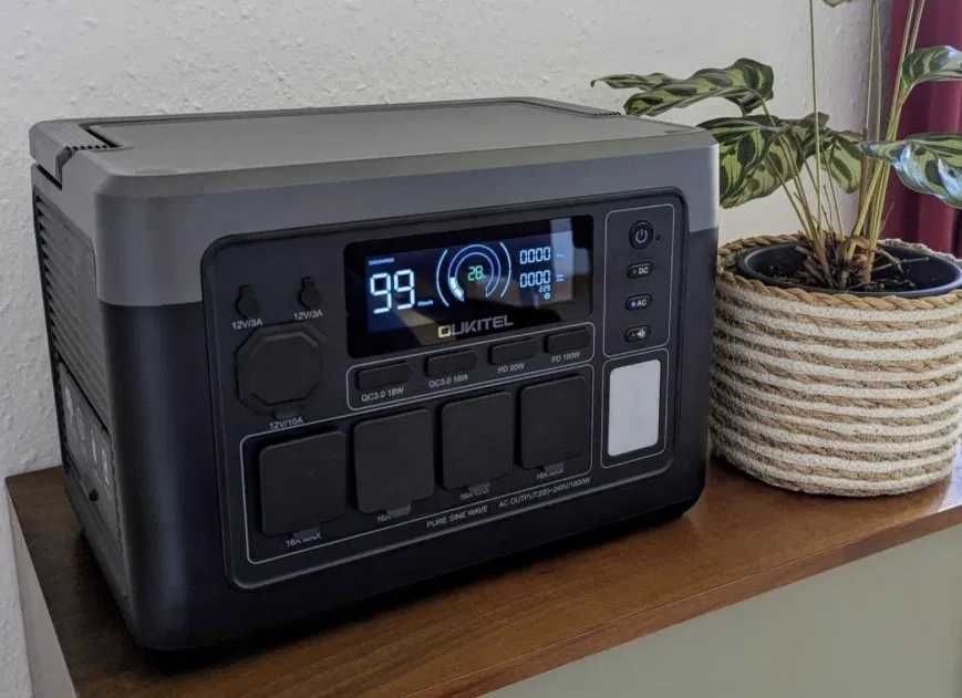 Зарядная станция бесперебойник OUKITEL P1000E Plus 1800W  типа дельта