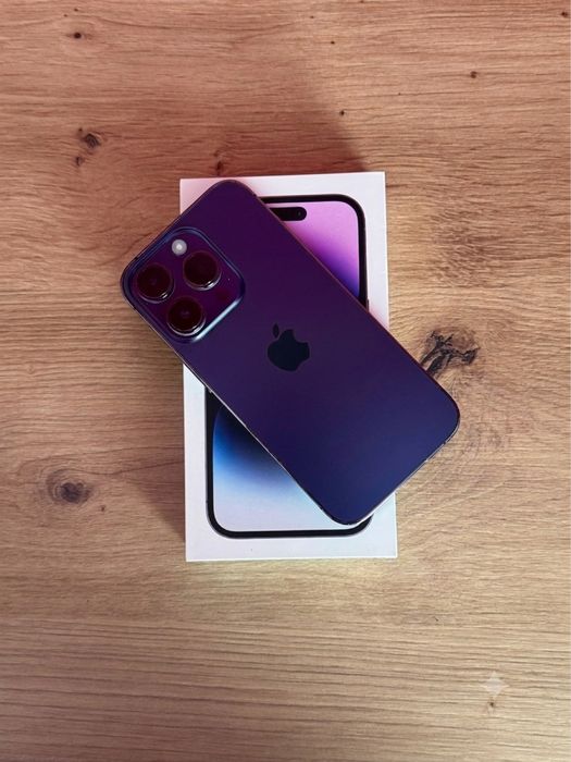 Iphone 14 PRO fioletowy   |     512 GB    |     100% kondycjii  |
