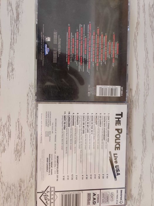 Фирменные CD  Collins, McCartney,Sting, Genesis, Police,J.Tull.