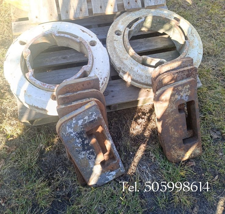 Ursus c360 obciążniki na przedni zaczep i tylne koła