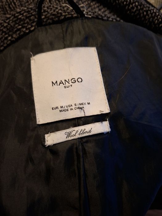 Płaszcz mango wool blend