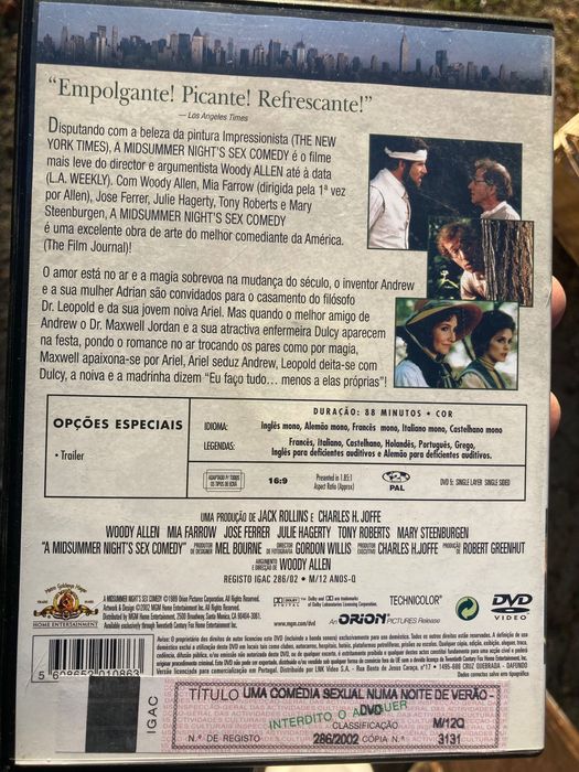 Dois excelentes filmes de Woody Allen