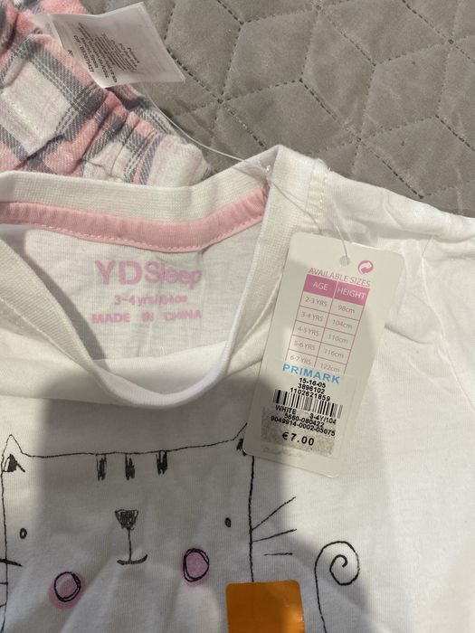 Піжама 3-4роки Primark