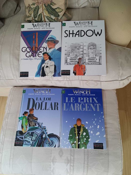Banda desenhada francófona Largo Winch 12  álbuns do 11 ao 22 INCLUSO